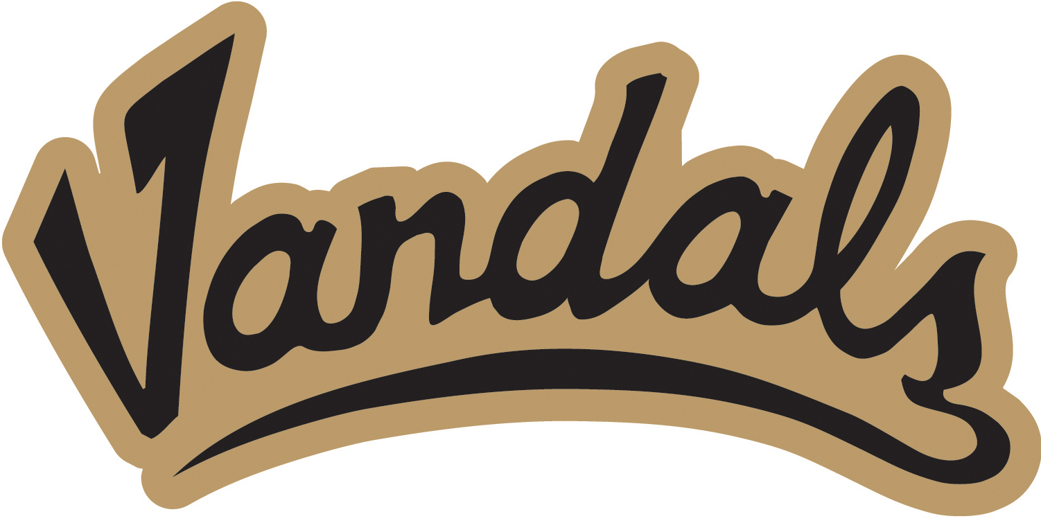 Idaho Vandals 2012-Pres Wordmark Logo v2 diy iron on heat transfer